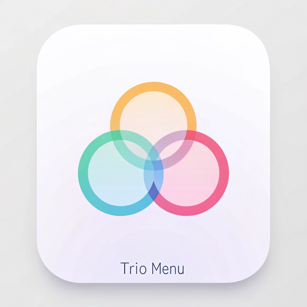Trio Menu Icon